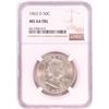 Image 1 : 1963-D Franklin Half Dollar Coin NGC MS64FBL