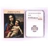 Image 1 : 1549 KB Hungary Denar 'Madonna and Child' Coin NGC XF45 w/ Story Box