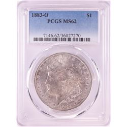 1883-O $1 Morgan Silver Dollar Coin PCGS MS62