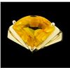 Image 1 : 14KT Yellow Gold Ladies 4.00 ctw Citrine Ring