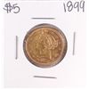 Image 1 : 1899 $5 Liberty Head Half Eagle Gold Coin