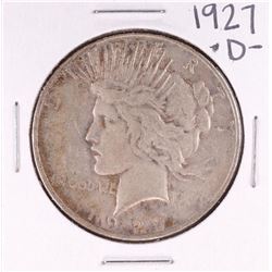 1927-D $1 Peace Silver Dollar Coin