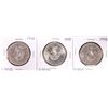 Image 1 : Lot of (3) 1948 Mexico Cuauhtemoc Cinco Pesos Silver Coins