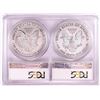 Image 2 : 1986-S & 2016-W $1 Proof American Silver Eagle Coin Set PCGS PR69DCAM
