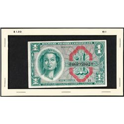 Series 611 $1 Military Payment Certificate Note