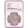 Image 1 : 1885-O $1 Morgan Silver Dollar Coin NGC MS63