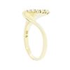 Image 4 : 14KT Yellow Gold Ladies 0.10 ctw Diamond Ring