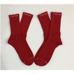 Lot of 2 Supreme Socks
