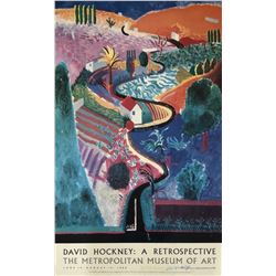 David Hockney - Metropolitan Museum Art Poster (Signed)