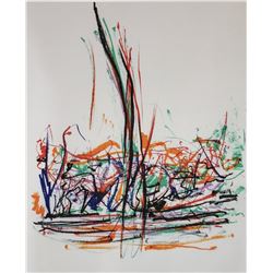 Joan Mitchell - Untitled, Colored Offset Lithograph