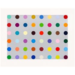 Large Contemporary Art Print in Colors (Spots)