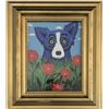 Image 1 : George Rodrigue - Blue Dog Hand Signed Colored Print