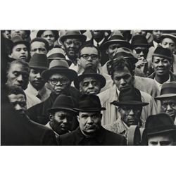 Gordon Parks - Black Muslim Rally, Harlem, NY, 1963