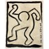 Image 1 : Keith Haring - Untitled, Inscribed Drawing 1989