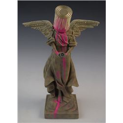 Banksy - Paint Bucket Angel (Sculpture)