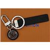 Image 1 : Louis Vuitton Black Leather Keychain
