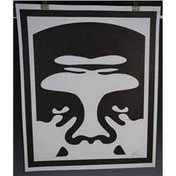 Shepard Fairey - Obey Face (Hand Signed)