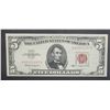 Image 1 : 1963 CU $5 RED SEAL U.S. NOTE