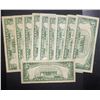 Image 2 : 10-1963 MIX $5 RED SEAL NOTES