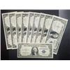 Image 1 : 10-1930s $1 SILVER CERTS AU/CU