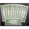 Image 2 : 10-1930s $1 SILVER CERTS AU/CU