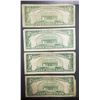 Image 2 : 4-$5 SILVER CERTIFICATES 1934s