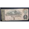 Image 1 : 1864 $5 CONFEDERATE STATES of AM