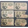 Image 1 : 6 1874 25c FRACTIONAL NOTES
