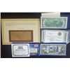 Image 2 : 4 SPECIALTY NOTES / COLORIZED / GOLD FOILED
