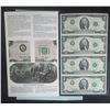 Image 1 : 1976 UNCUT SHEET $2 "STAR" NOTES