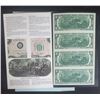 Image 2 : 1976 UNCUT SHEET $2 "STAR" NOTES
