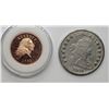 Image 1 : 2-REPLICA U.S. COINS 1793 ONE CENT PROOF
