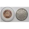 Image 2 : 2-REPLICA U.S. COINS 1793 ONE CENT PROOF