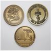 Image 2 : 3-TOKENS - AMERICAN LEGION VIETNAM WALL;