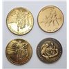 Image 2 : 4-MEDALLIONS (2) 1976 BICENTENNIAL