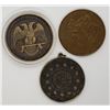 Image 2 : 3-MEDALLIONS: LEWIS & CLARK FAMOUS MASONS 1995;