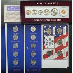 1998 COINS OF AMERICA UNC SET (6)