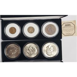 2-FIRST COMMEM MINT SETS: IKE DOLLARS (3)