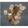 Image 1 : 50 INDIAN CENTS - MIXED