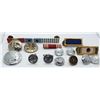 Image 1 : Korean War Lot - Ribbon Bars, Buttons, Cuff Links