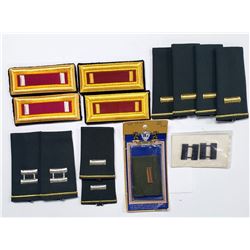 Vintage Officers Class A and Dress Blue Rank & Mor