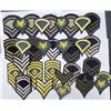 Image 1 : WWII to Modern US Army Rank Patch Lot - 22 Total