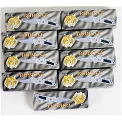 9 Frost Cutlery Bobcat Knives - 15-034GR
