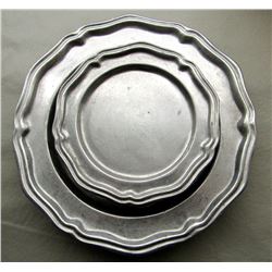 CROWN CASTLE PLATES; 4 SMALL, 4 LARGE