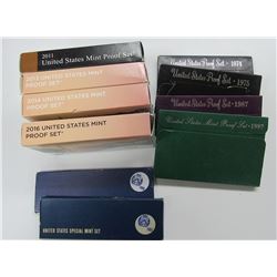 10- U.S. PROOF SETS