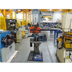 2012 SHARP MODEL D200 HEAVY DUTY FLOOR DRILL PRESS, 42-1865 RPM