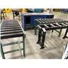 Image 1 : 3 ASSORTED 5' ROLLER CONVEYORS