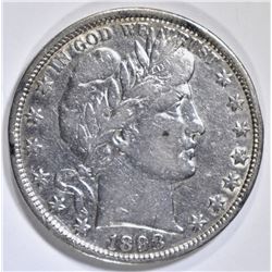 1898 BARBER HALF, XF