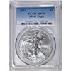 Image 1 : 2014 AMERICAN SILVER EAGLE PCGS MS70
