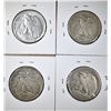 Image 2 : LOT OF 4 WALKING LIBERTY HALF DOLLARS: